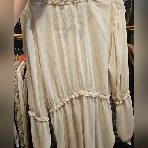 Grace & Lace Chiffon Ruffle Top - Picture 3 of 4